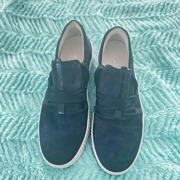 Gabor Women's 83.333.16 Navy Suede US Size 9 1/2 UK 7 - Picture 10 of 16